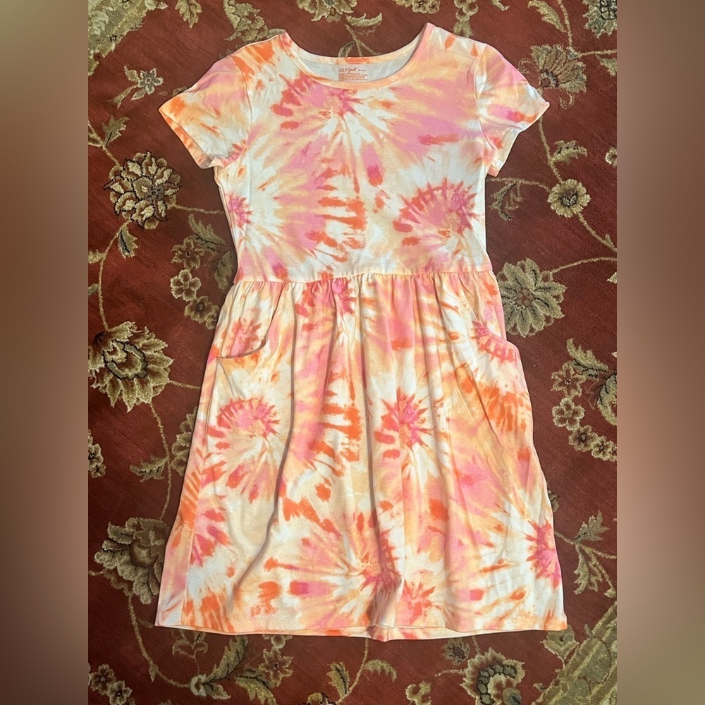 GIRLS CAT & JACK DRESS SIZE XL 14 NWT